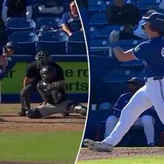 Ex-Yankees coach’s son hits first spring homer in front of dad’s pal Aaron Boone: ‘So cool’