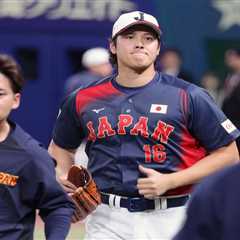 Shohei Ohtani stuns spectators with laser show batting practice in Japan