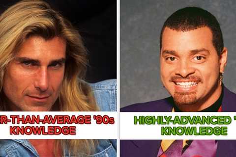 Can You Name These '90s Celebs In Under 90 Seconds?