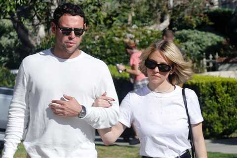 Sydney Sweeney and Scooter Braun Step Out For a Walk in L.A.