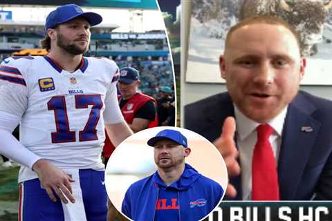 Bills coach Joe Brady regrets his Josh Allen comment from ‘Pat McAfee Show’ interview