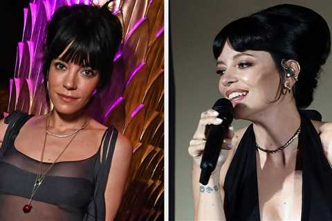 Lily Allen Was Characteristically Candid When Asked How Her Fellow School Moms Reacted To The..