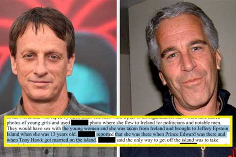 “Narrative Of Nonsense”: After His Name Appeared In The Newly-Released Epstein Files, Tony Hawk Has ..