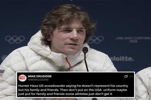 American skier Hunter Hess slammed by ‘Miracle on Ice’ legend for dissing Team USA at 2026 Winter..