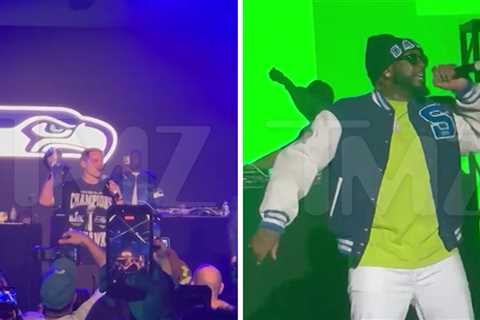 Seattle Seahawks Rage After Super Bowl Win With T-Pain, Ludacris Concert