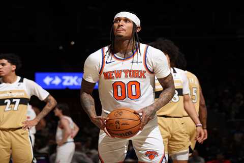 Jordan Clarkson fires vulgar missive at fan as Knicks frustration grows