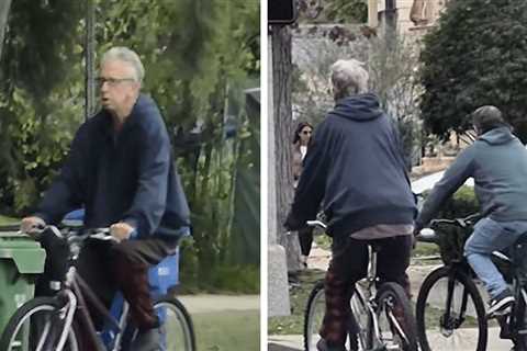 Andy Dick Looks Healthy Riding Bike in L.A. After Near-Fatal Overdose
