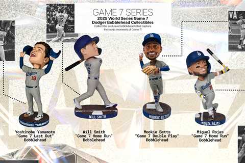 Dodgers announce bobblehead giveaway schedule for 2026 season
