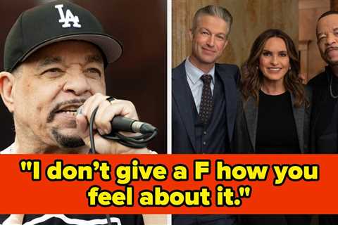 After A Fan Threatened To Quit Watching SVU Over Ice-T's Sad Super Bowl Take, Here's How He..