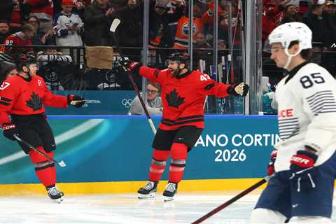 Canada men’s hockey demolishes France in latest show of Olympic dominance