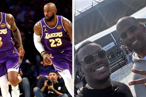 I Sat Down With Chris Paul After Announcing His Retirement, And Jarred Vanderbilt During NBA..