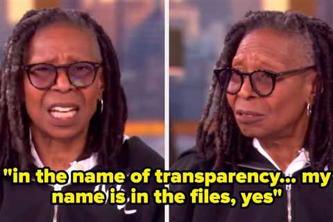 Whoopi Goldberg Addressed Her Name Being Mentioned In The Epstein Files — Here’s What She Said