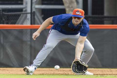 Mets limiting Brett Baty’s spring activity as he deals with balky hamstring