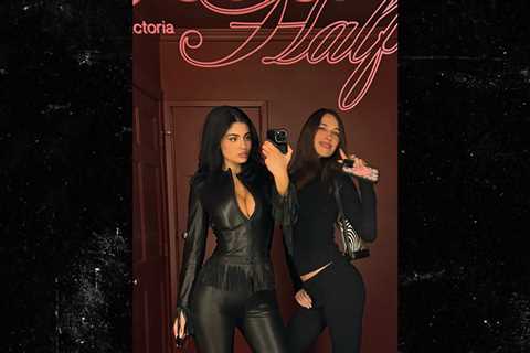 Kylie Jenner Helps Launch Friends' 'Better Half' Podcast at Premiere Party