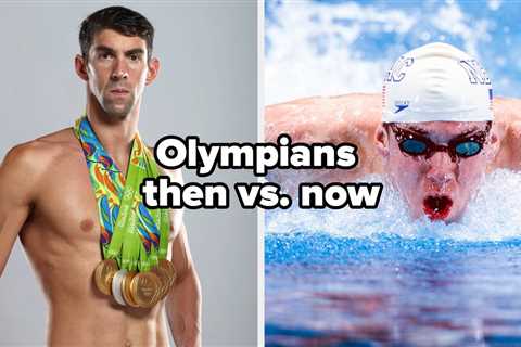 19 Athletes In Their First Olympic Games, Last Olympic Games, And Now
