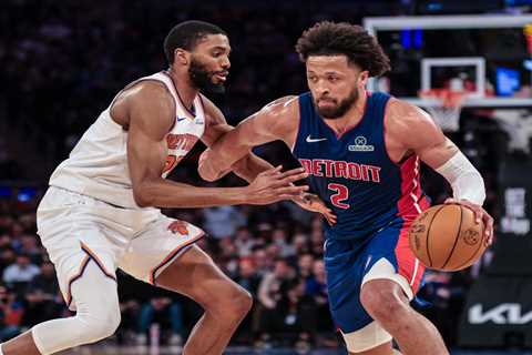 Knicks look like a Pistons mismatch after regular-season sweep