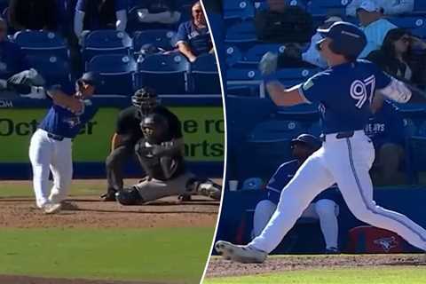 Ex-Yankees coach’s son hits first spring homer in front of dad’s pal Aaron Boone: ‘So cool’