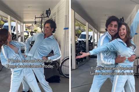 John Stamos & Jodie Sweetin Dance to Taylor Swift in Sweet 'Full House' Reunion