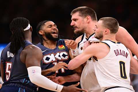Nikola Jokic calls out Thunder’s Lu Dort for tripping after tense confrontation