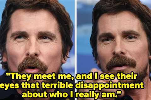 Christian Bale Explained Why He's A Disappointment In Person, And Fans Are Calling Him Real As F*ck