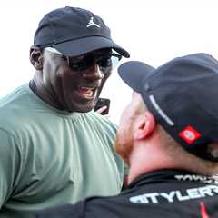 Another three-peat for Michael Jordan as Tyler Reddick makes NASCAR history for NBA legend