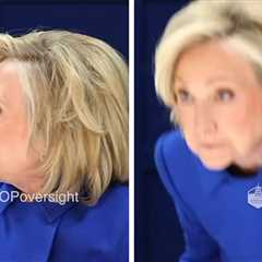 Hillary Clinton Storms Out of Epstein Deposition After Photo Leaks, See Video