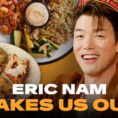 Eric Nam Spills ‘The Traitors’ Tea & Talks ‘How the Fire Started’ Over Hibachi | Takes Us Out