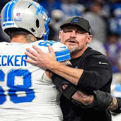 Lions left tackle Taylor Decker granted release request after 10 years with team