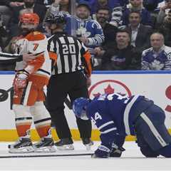 Maple Leafs’ Auston Matthews done for season after ‘dirty play’