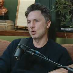 Zach Braff Reveals He Used to Black Out Drinking When He Was Younger