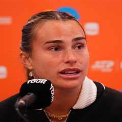 Aryna Sabalenka blasts Dubai tournament director — and threatens to never go back