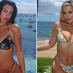 Sexy Stars In Flower Suits Who'd You Rather?! Springtime Is Here!