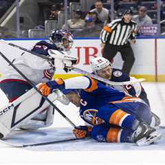 Controversial Islanders call brings back haunting Blue Jackets memories nearly a year later