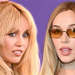 Miley Cyrus Calls Alex Cooper Creepy at 'Hannah Montana' Special Premiere