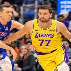 Lakers come back from double-digit deficit but winning streak ends with narrow loss to Pistons