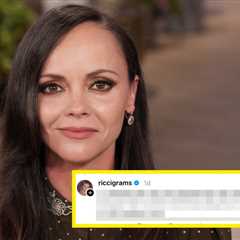 People Are Obsessed With Christina Ricci’s Brutally Unfiltered Response To A Right-Wing Influencer..