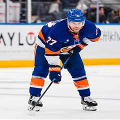 Tony DeAngelo exits with injury as Islanders’ defense takes another hit