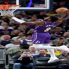 Bronny James helped Lakers get over the hump to close out trip