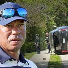 Tiger Woods Arrested For DUI After Rollover Crash in Florida
