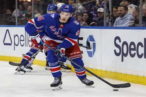 Gabe Perreault impressing as he learns ‘on the job’ with Rangers in hopes of long-term role