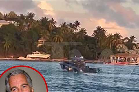 Police Activity Seen on Former Epstein Island, New Video Shows