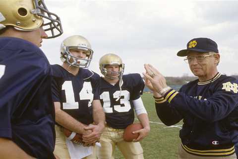 In a career of reinventions, Lou Holtz always got the last laugh