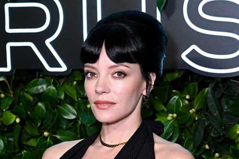 Lily Allen Performs ‘West End Girl’ Song in Dress Seemingly Featuring Ex David Harbour’s Receipts