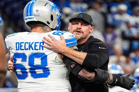 Lions left tackle Taylor Decker granted release request after 10 years with team