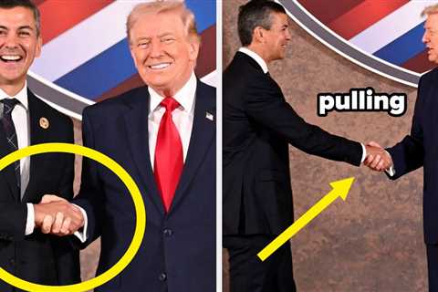 What The Actual F*ck: Donald Trump's Awkward Handshake With Paraguay's President Is Going Viral