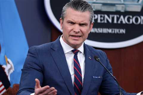 Unflattering Pete Hegseth Pics Prompt Photog Ban