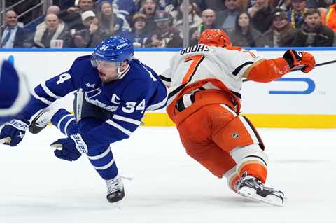 Maple Leafs’ Auston Matthews injured on ‘dirty play’ by controversial Olympian