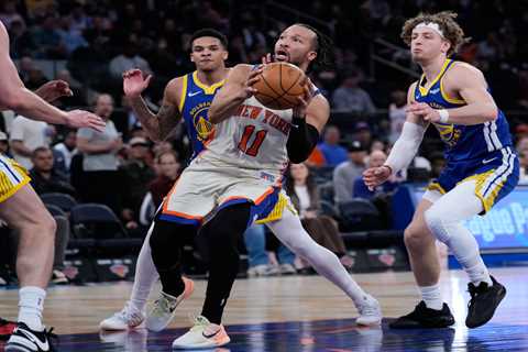 Knicks pull off 21-point comeback to avoid embarrassment of loss to shorthanded Warriors