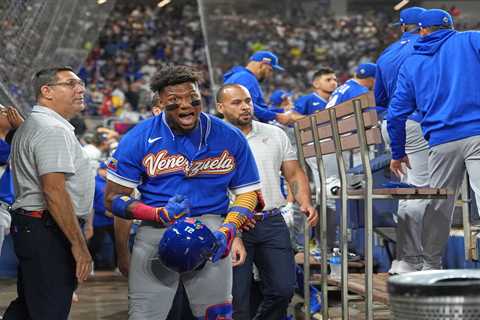 Ronald Acuna Jr. celebrates WBC win over Japan with ‘we ate sushi’ taunt