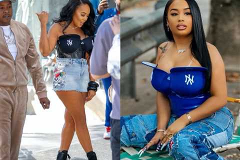 Who Wore It Better? Angela Simmons vs DreamDoll in a Yankees Hat Corset Top by Haus of Debonair..